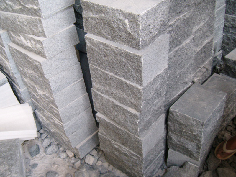 G654 Dark Grey Granite Custom Wall Stone-3